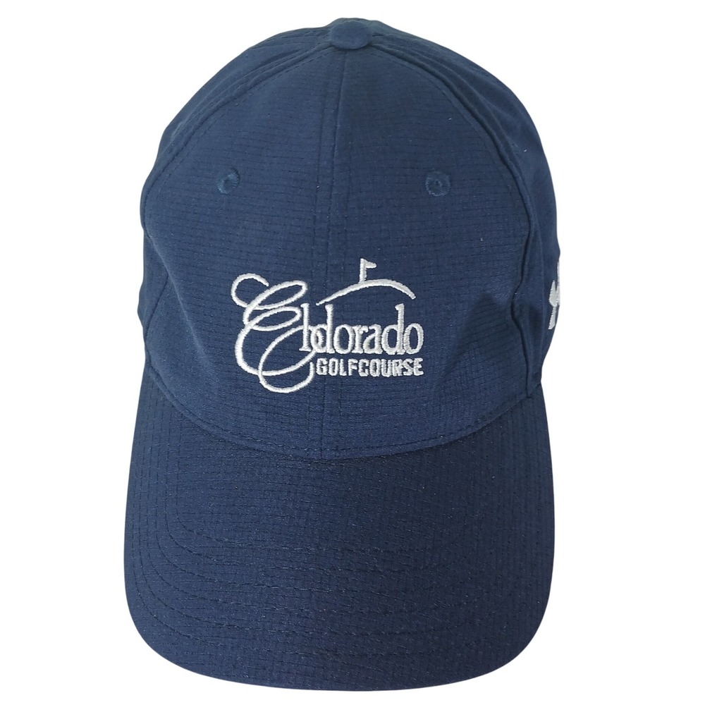 Under Armour Eldorado Golf Course‎ Navy Blue Hat OSFA American Flag